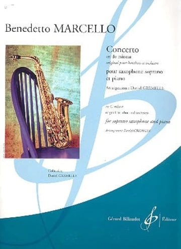 Concerto en do mineur (original pour hautbois et orchestre) Visual